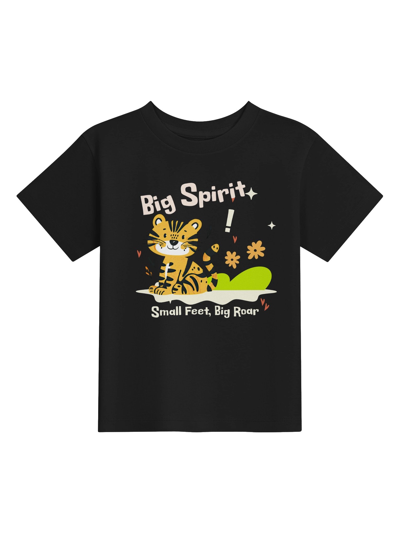 Big Spirit Small Feet Toddler Tiger Tee product image (1)