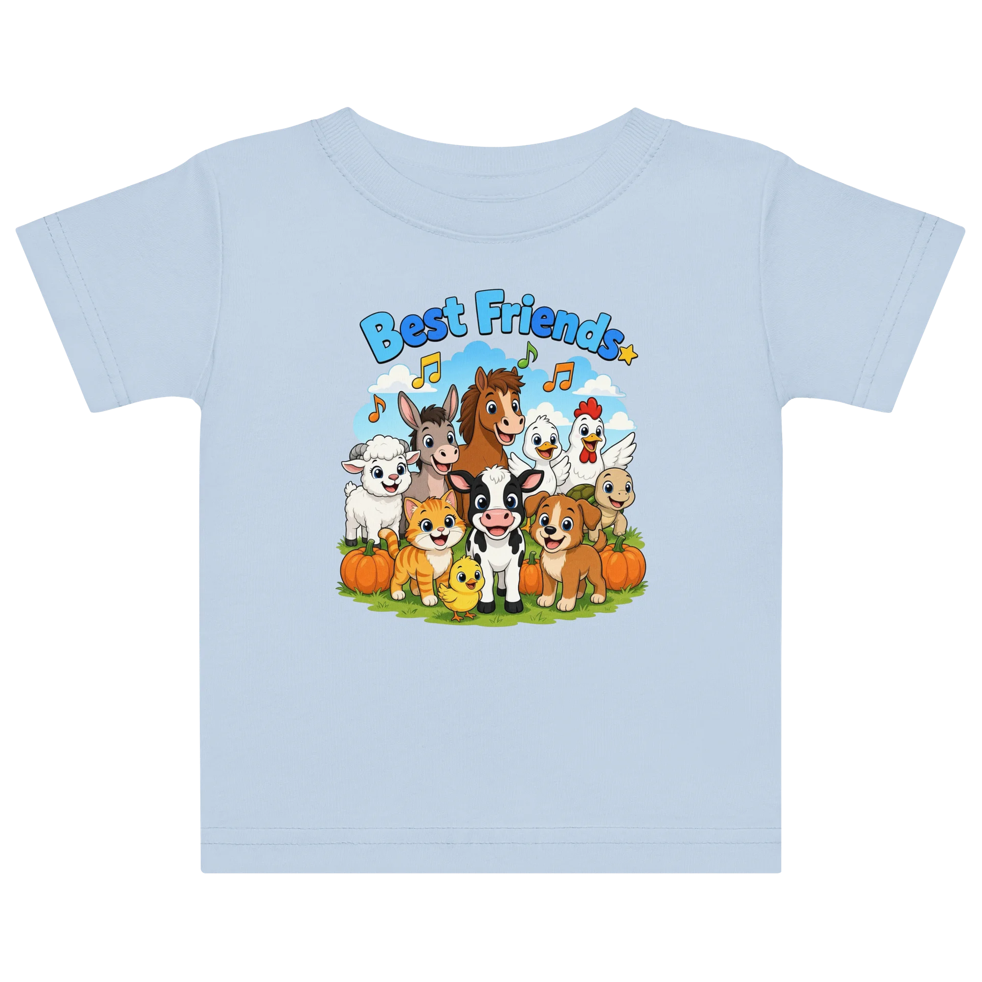 Best Friends Farm Animals Baby Tee product image (1)