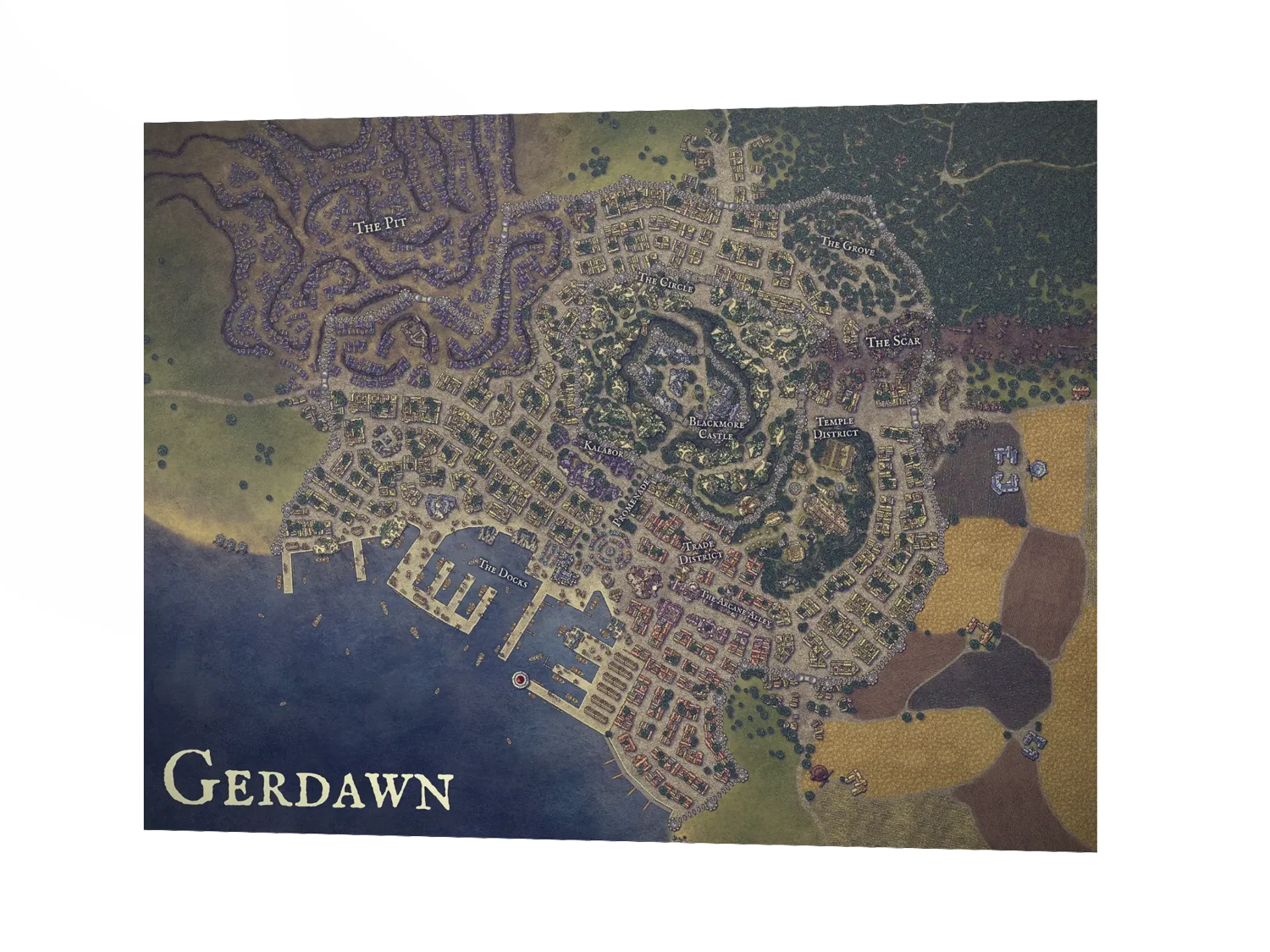 Gerdawn Map Poster product image (3)