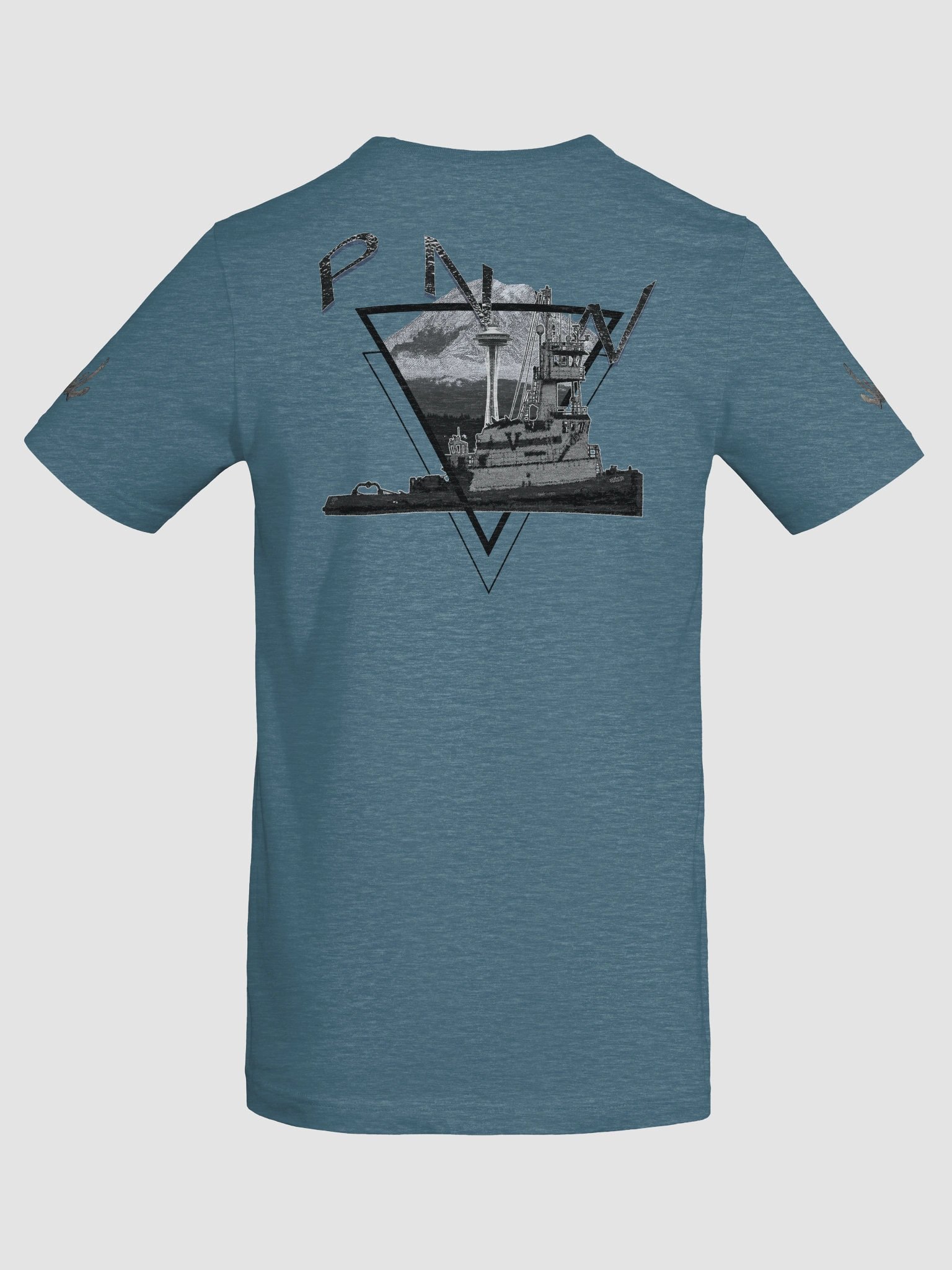 PNW T - Mt. Rainer & Tug Hudson – Vigilant Marine Workwear | Twin Anchor Apparel Sternwatch Tee Line product image (8)