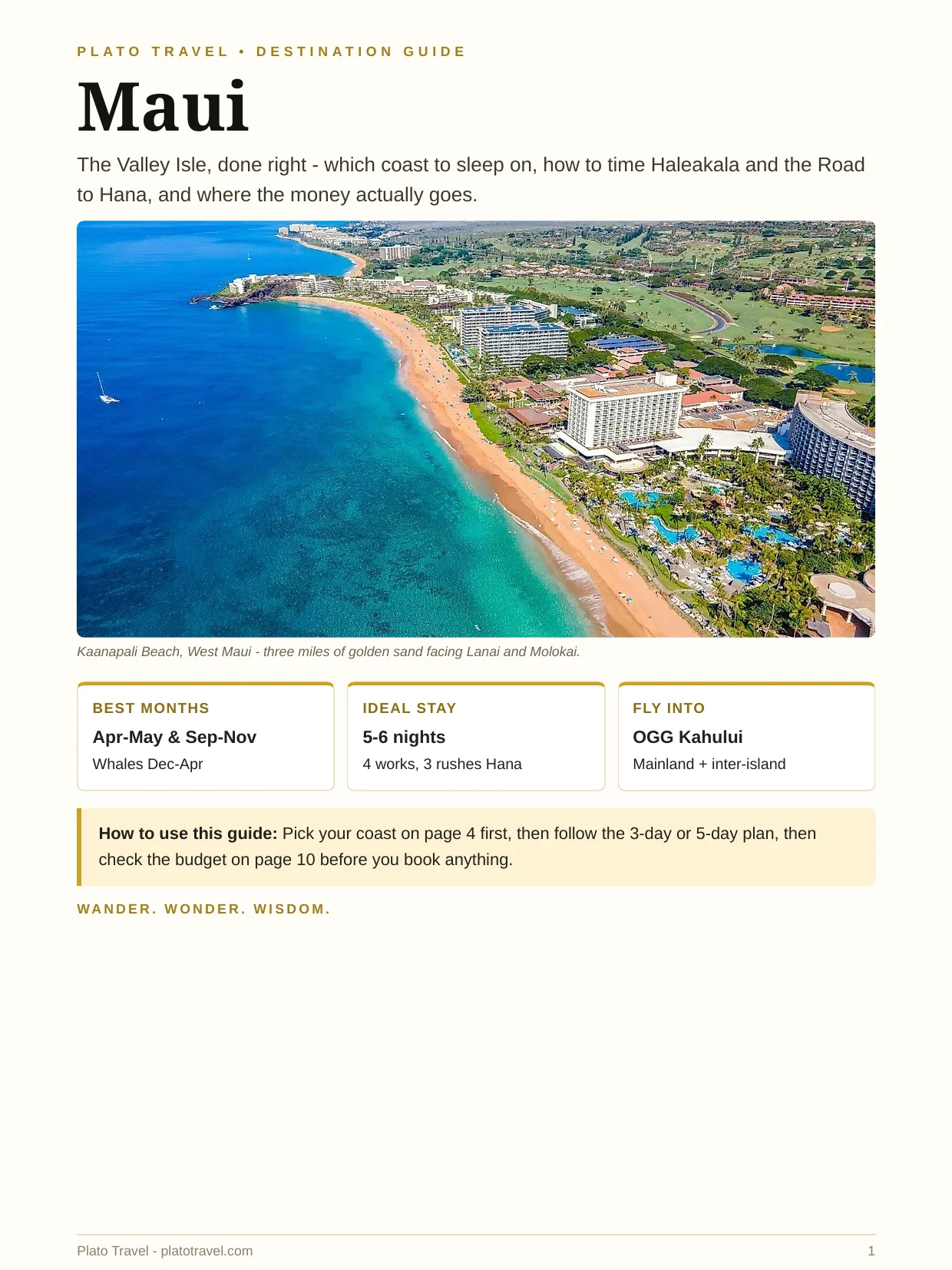 Maui Travel Guide product image (1)