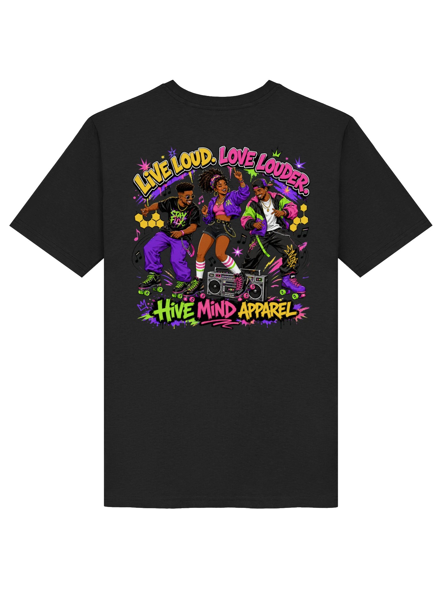 Hive Mind Apparel Loud Tee product image (4)