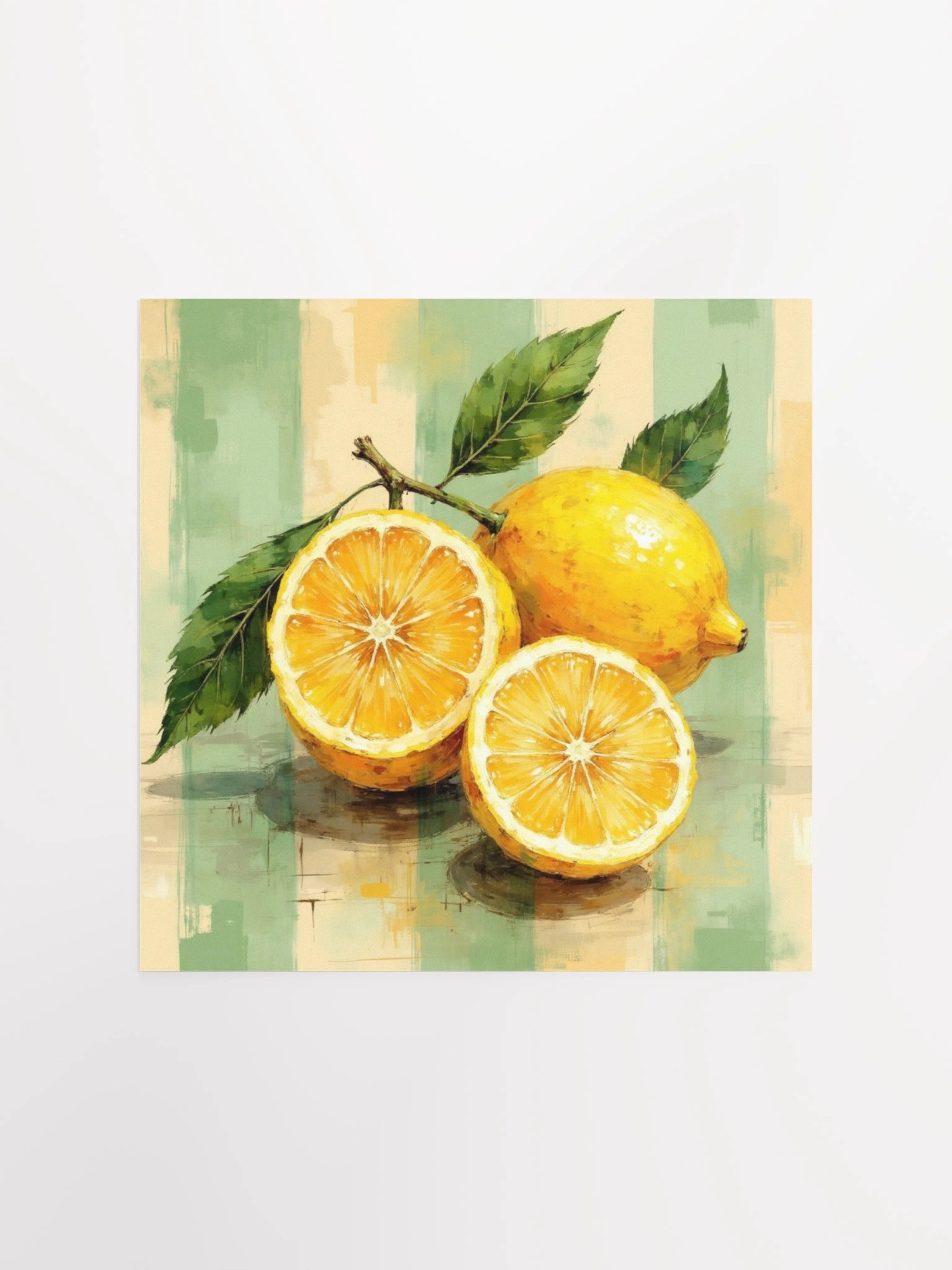Lemons Vintage Art Print product image (5)