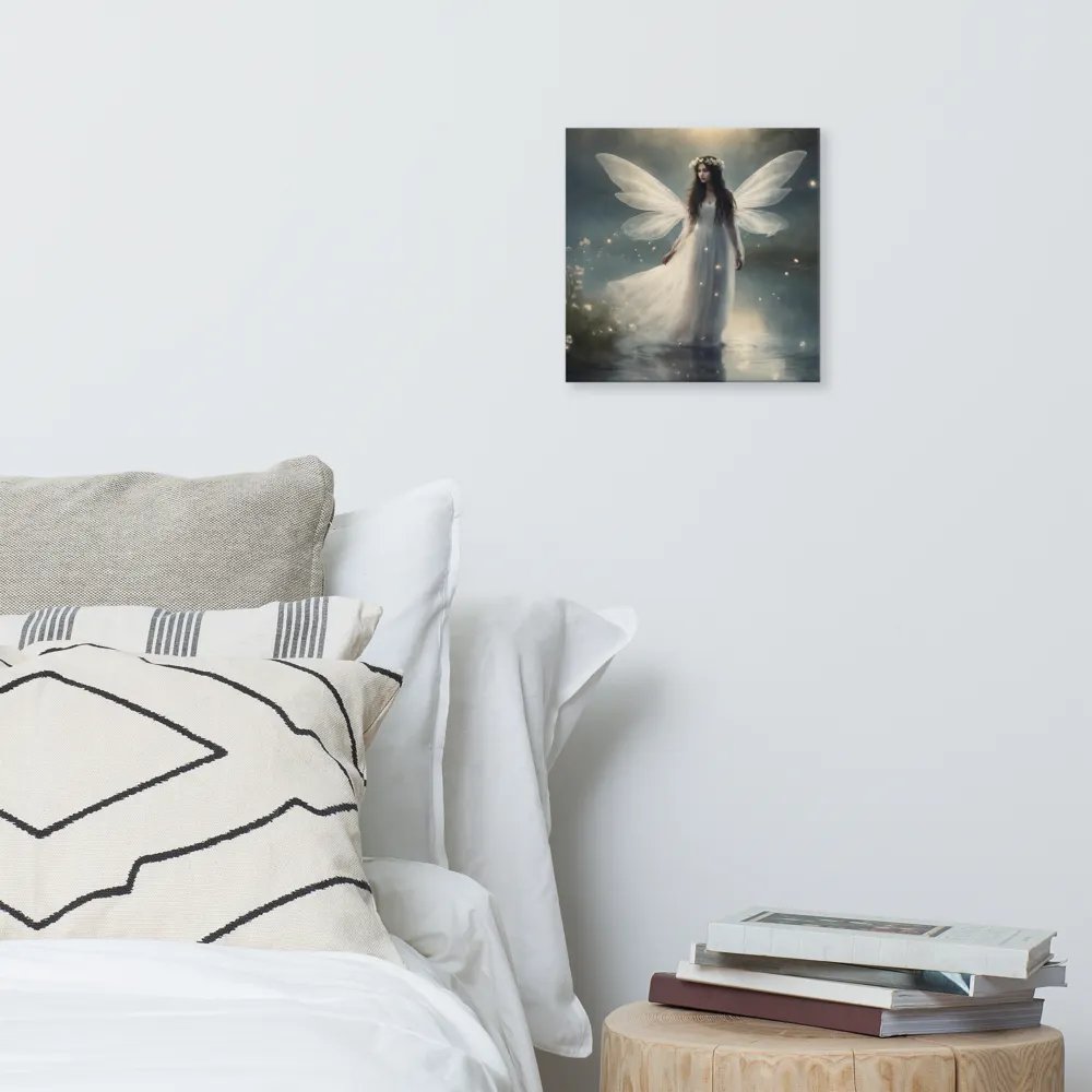 Fairy and Fireflies By Lake Wall Art product image (8)