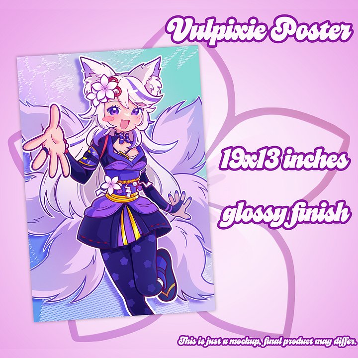 Vulpixie Poster product image (1)