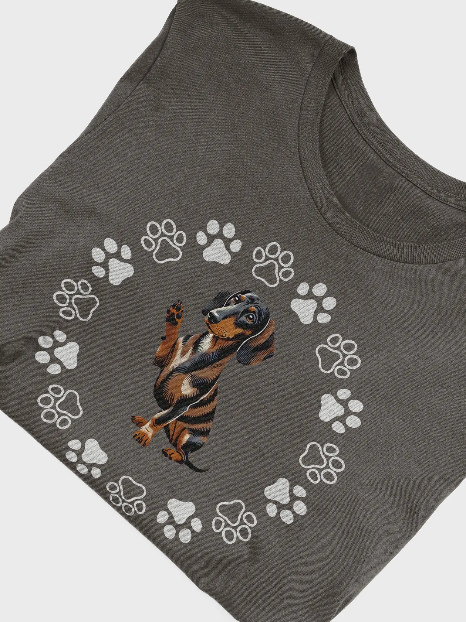 Paws Up If You Love Dachshunds T-Shirt product image (5)