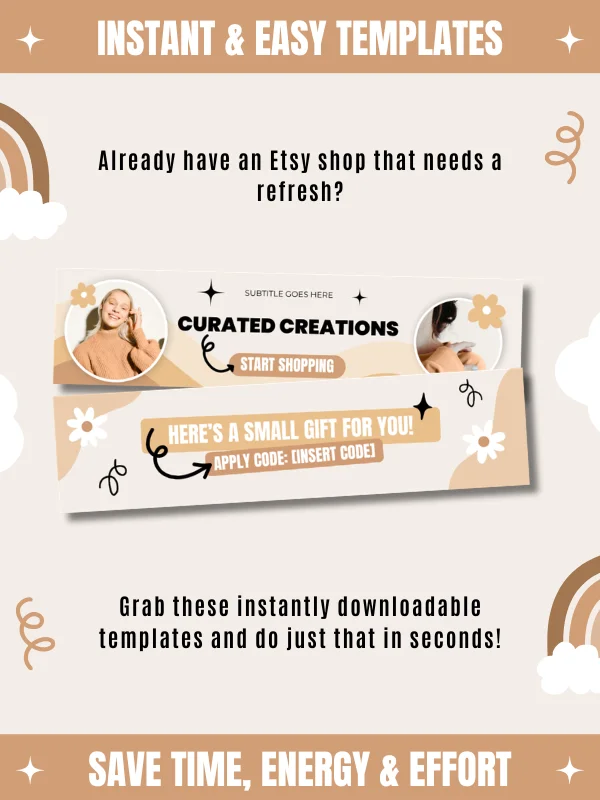 MRR/PLR Etsy Banner Design Ideas product image (9)