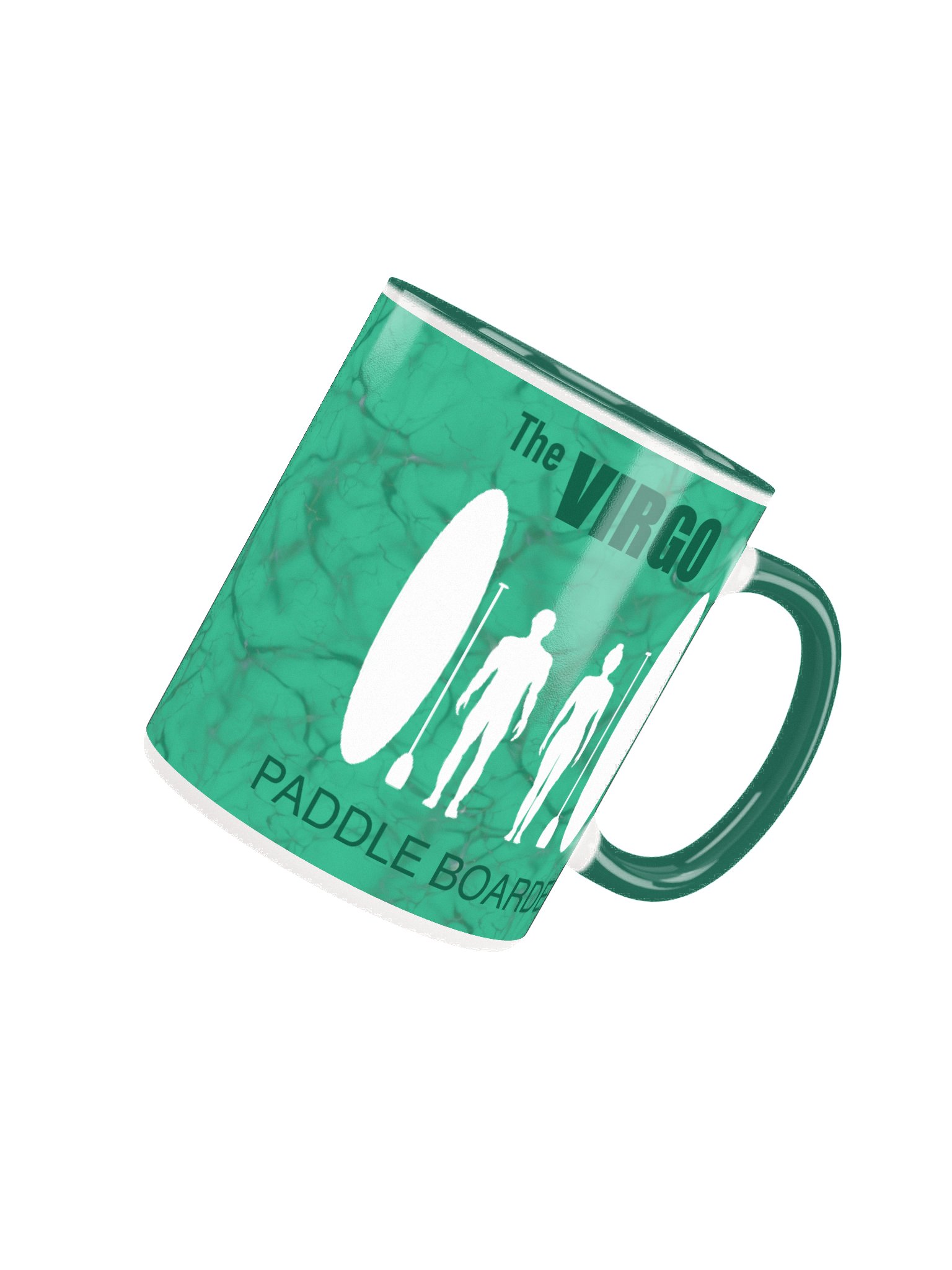 Artistic Virgo Paddle Boarder Ceramic Mug product image (4)