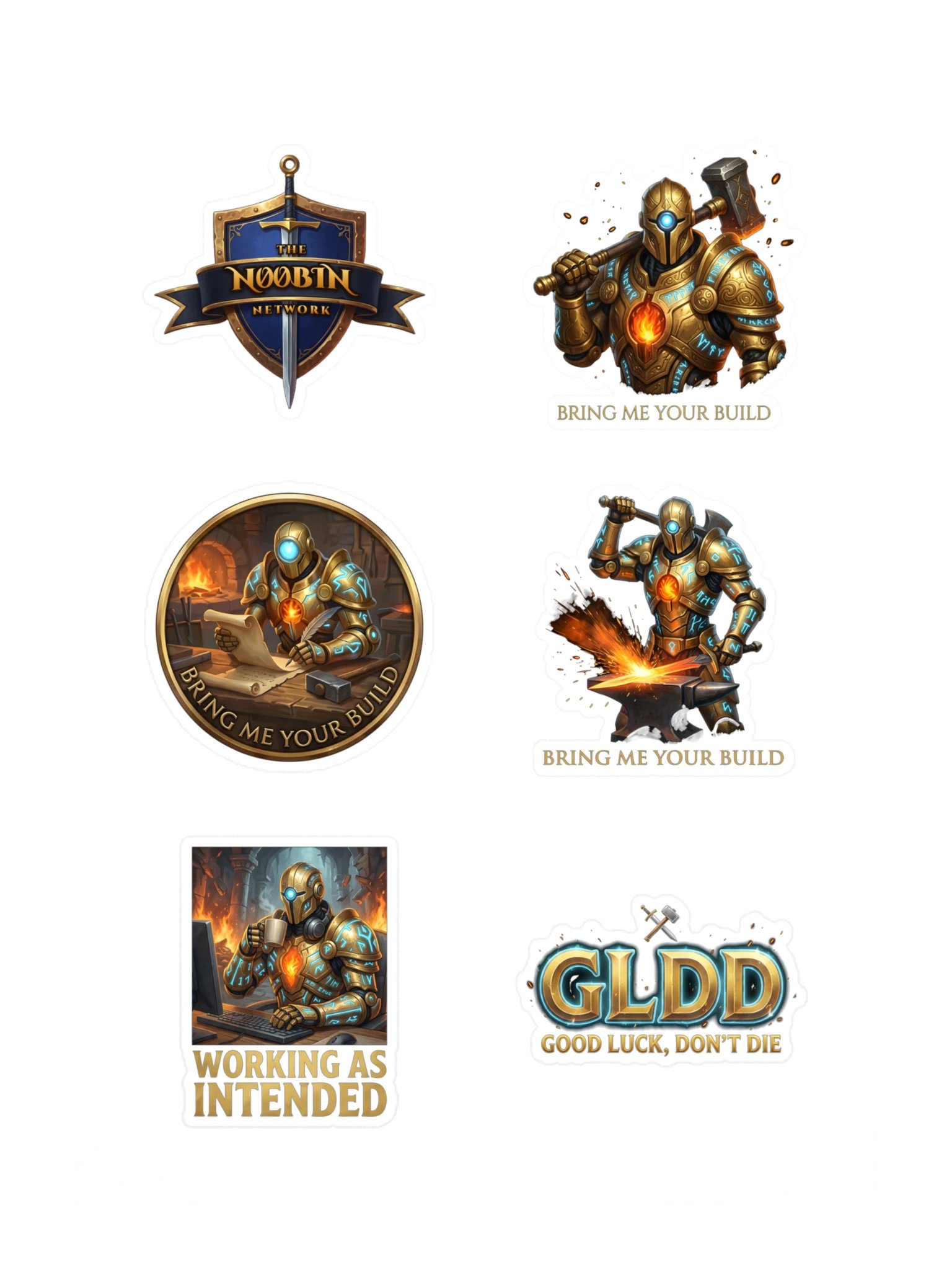 Forgemaster Sticker Sheet product image (3)
