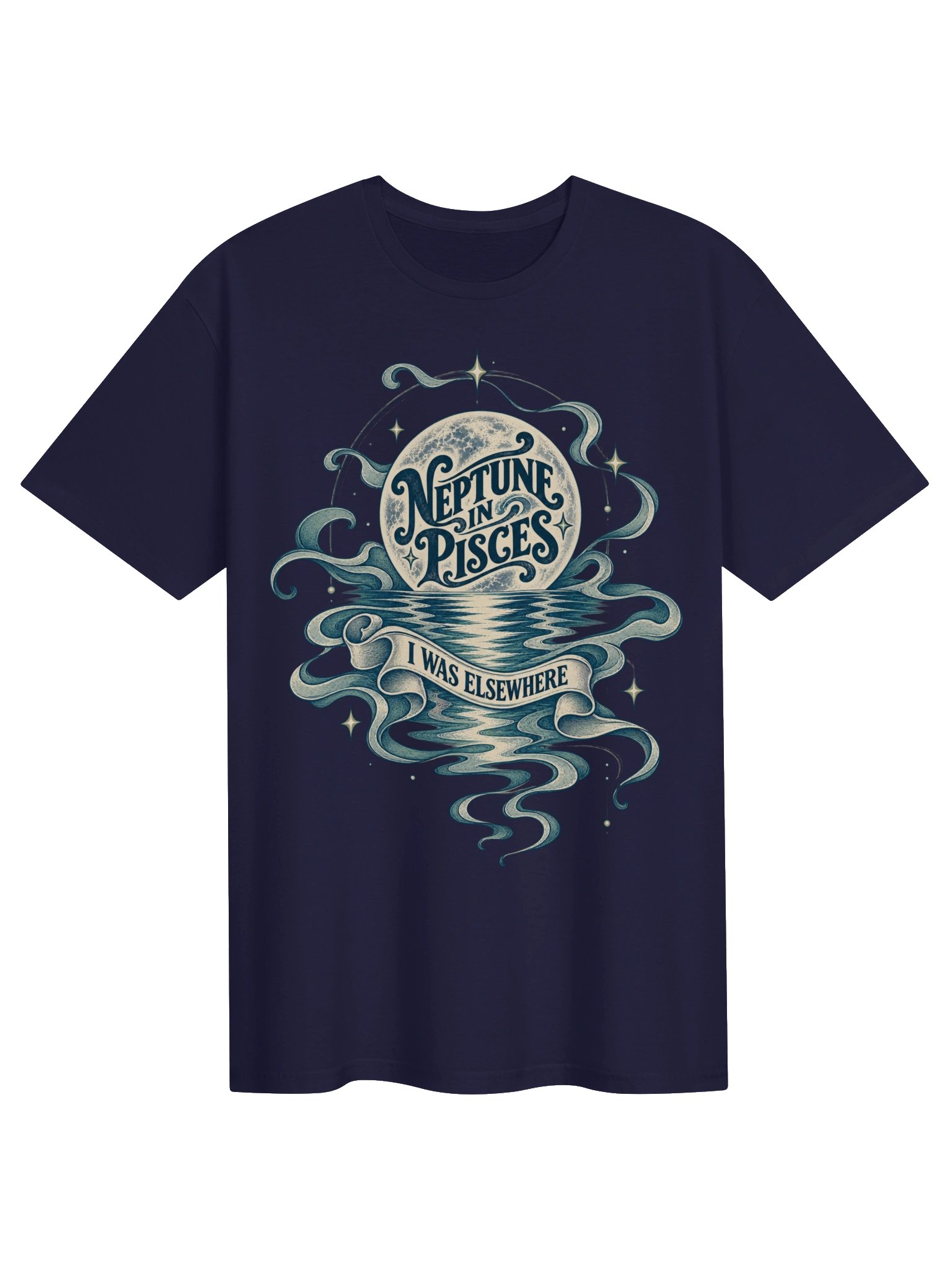 Neptune in Pisces I Was Elsewhere Tee product image (1)