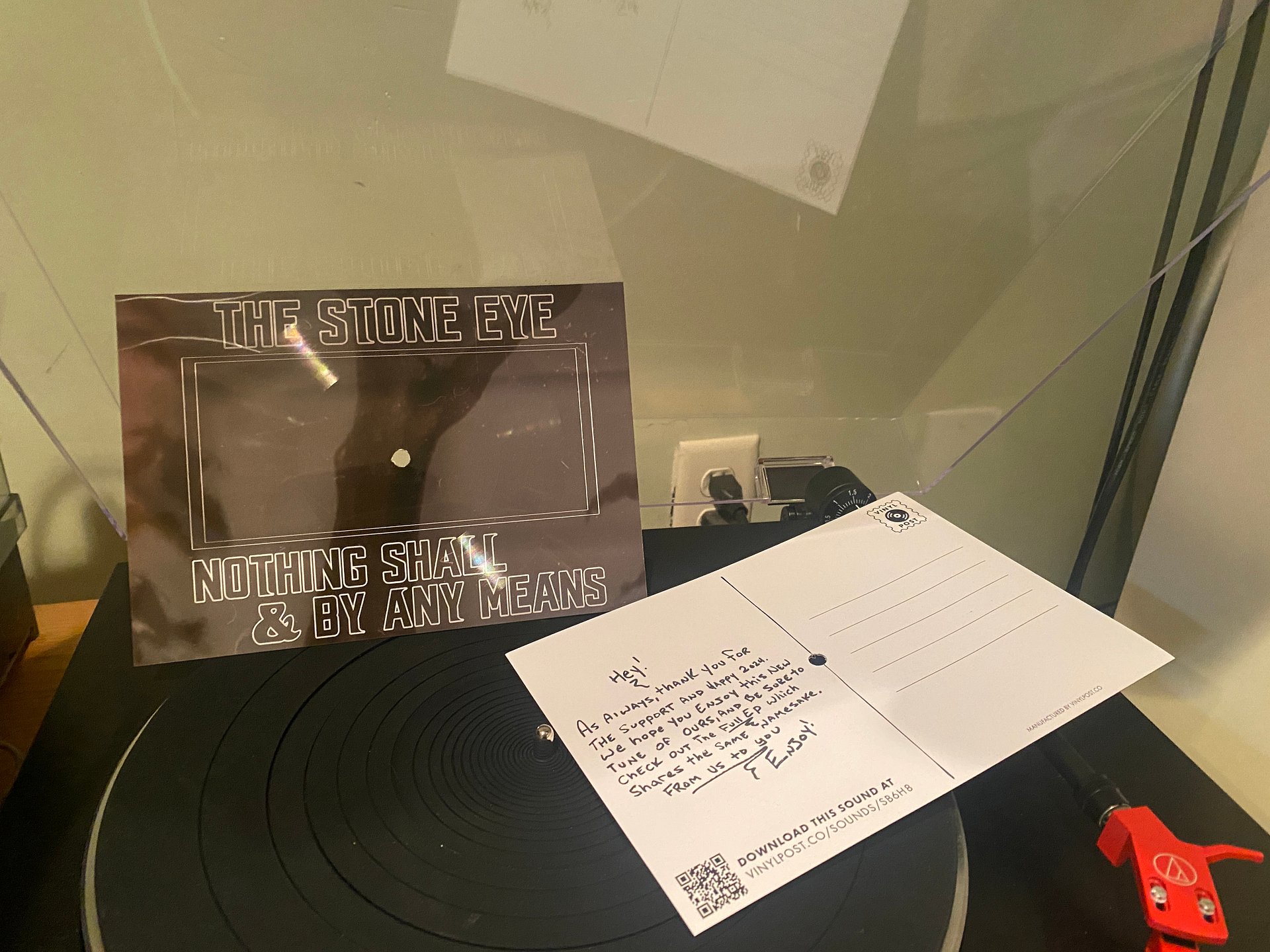 Nothing Shall & By Any Means Limited Edition Postcard Vinyl product image (1)