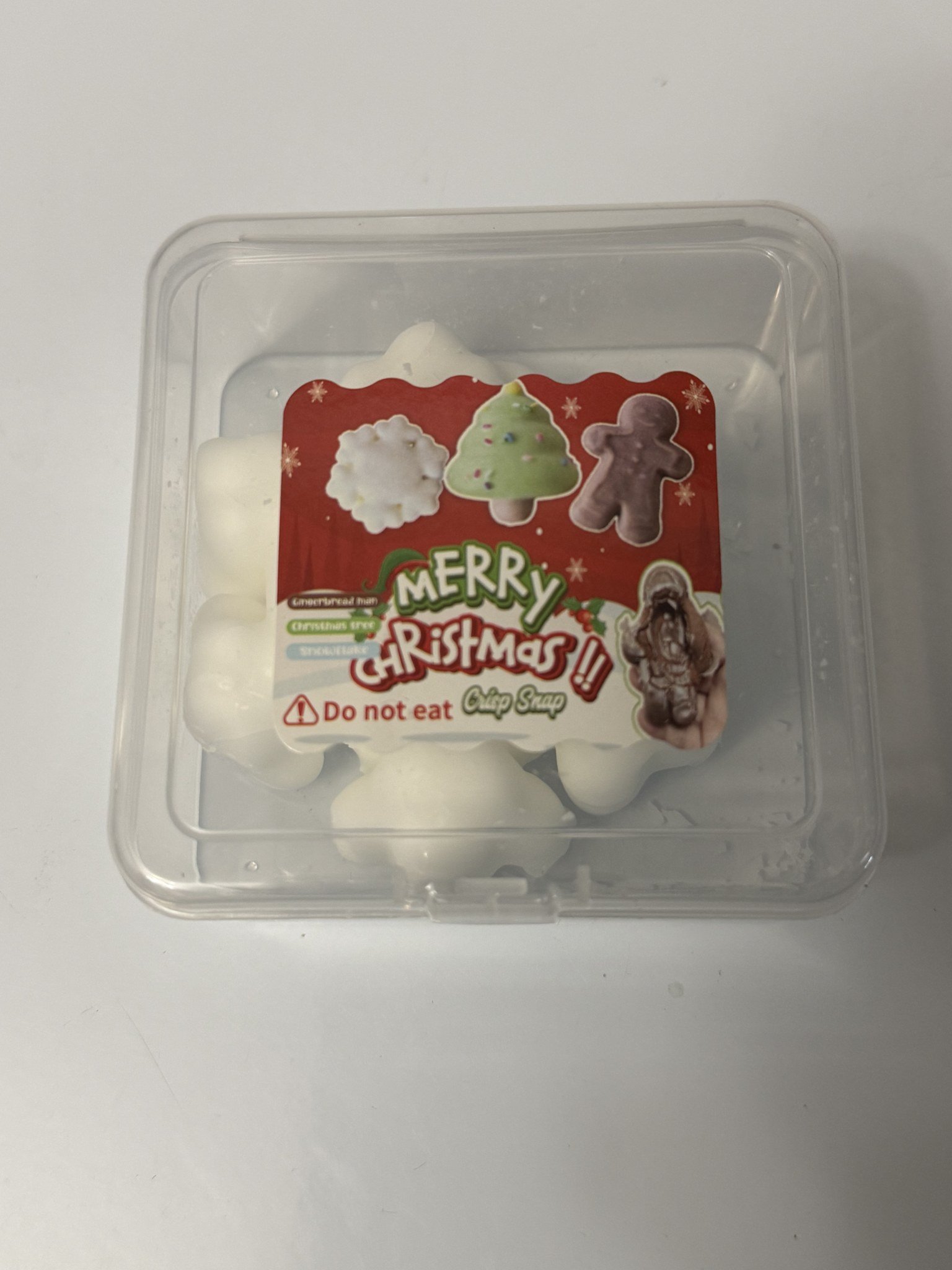 Merry Christmas Crisp Snap Squishy product image (1)