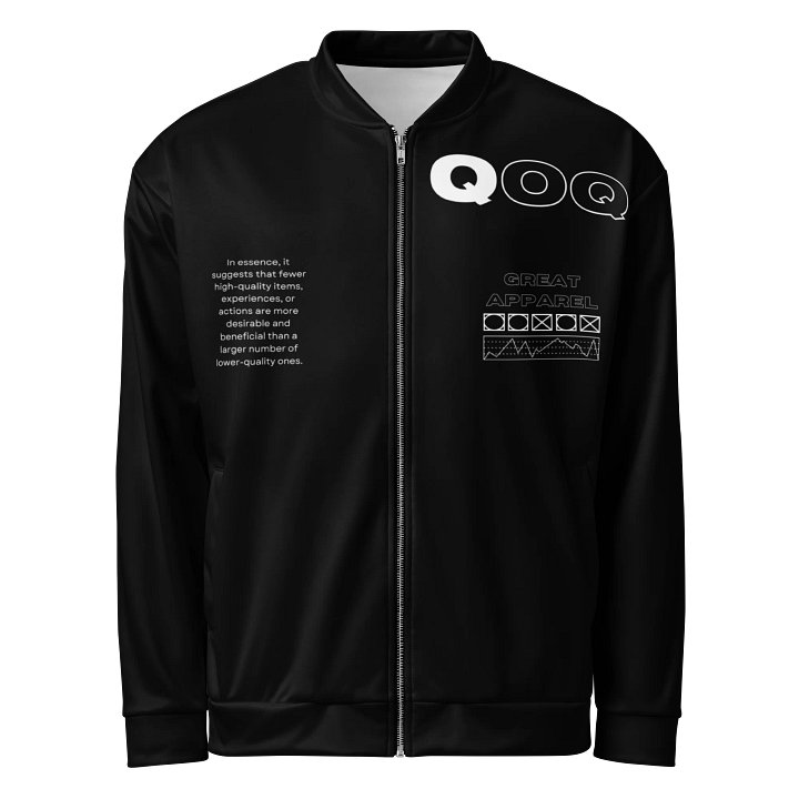 Vintage QOQ Track Jacket (Black) product image (1)