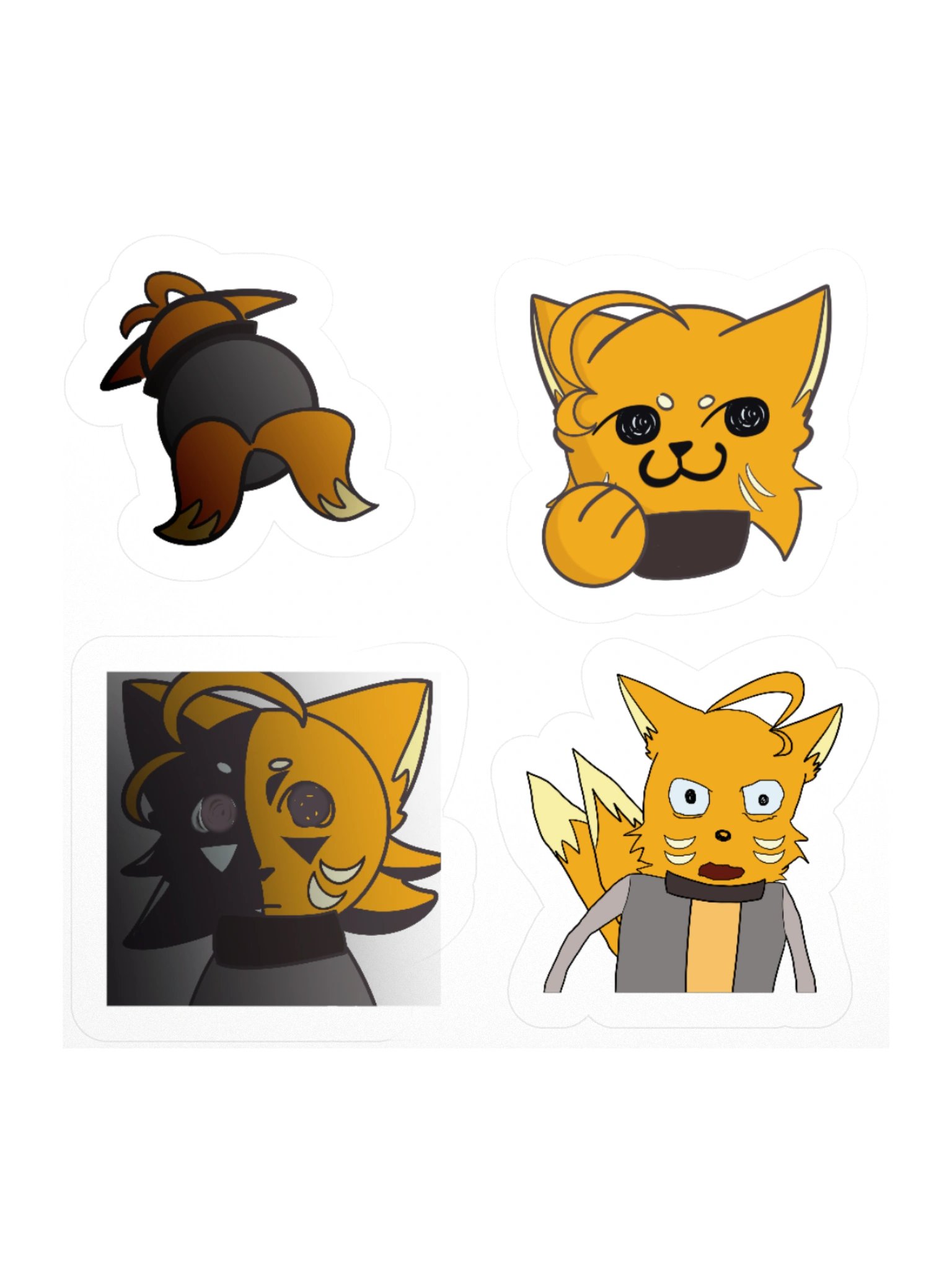 plushie sticker sheet (volume two) product image (2)