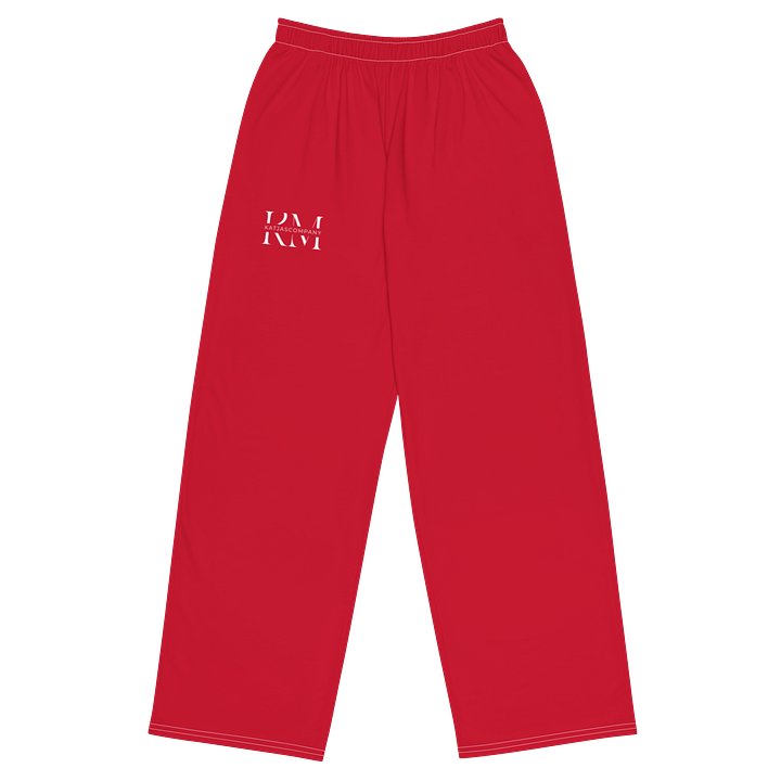 KC Wide Leg Pants -red- product image (1)