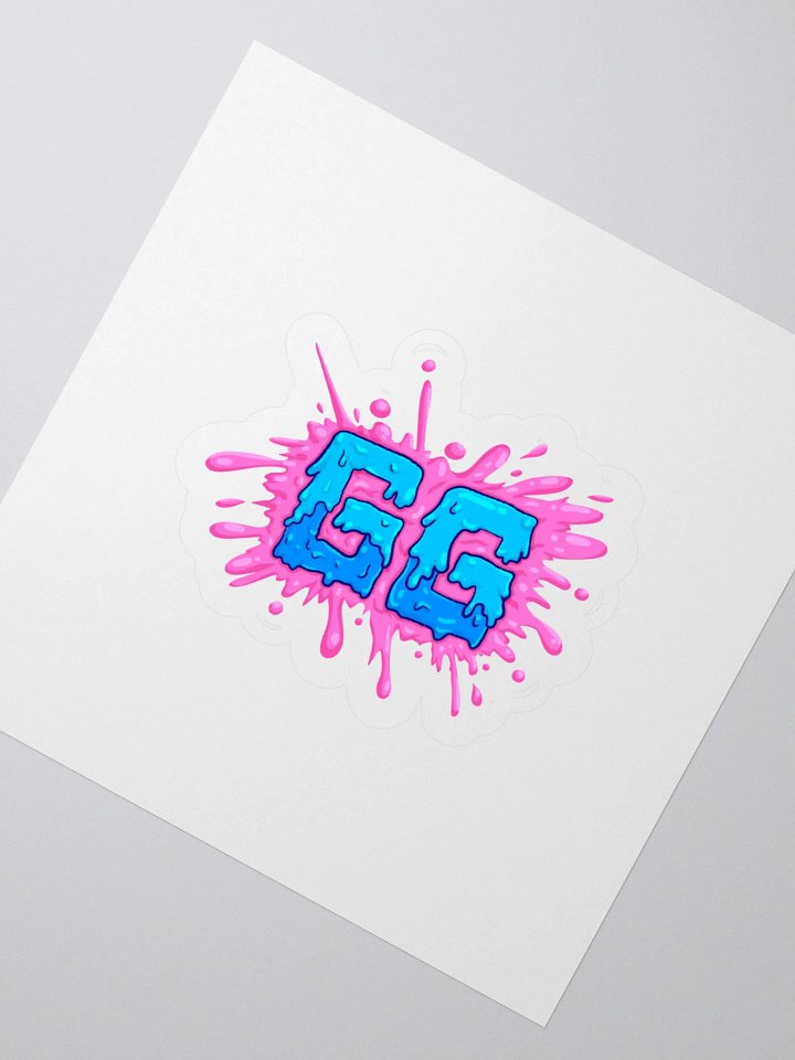 GG Drip Kiss Cut Stickers product image (4)