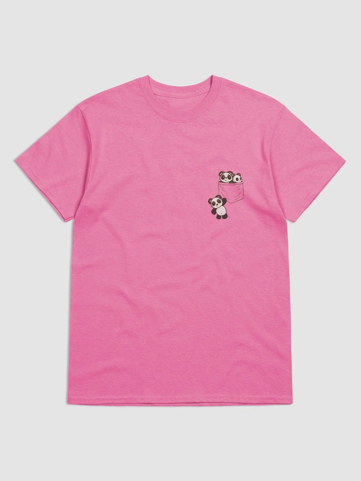 Pocket Of Pandas Heavy T-Shirt product image (1)