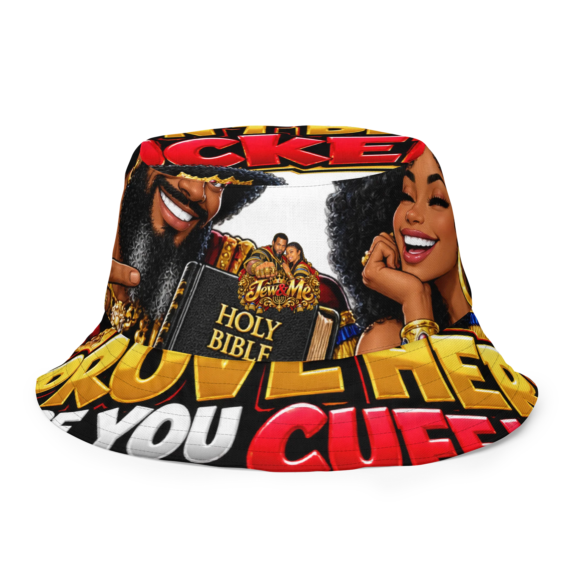 Don’t Be a Sucker Bible Bucket Hat Red product image (1)