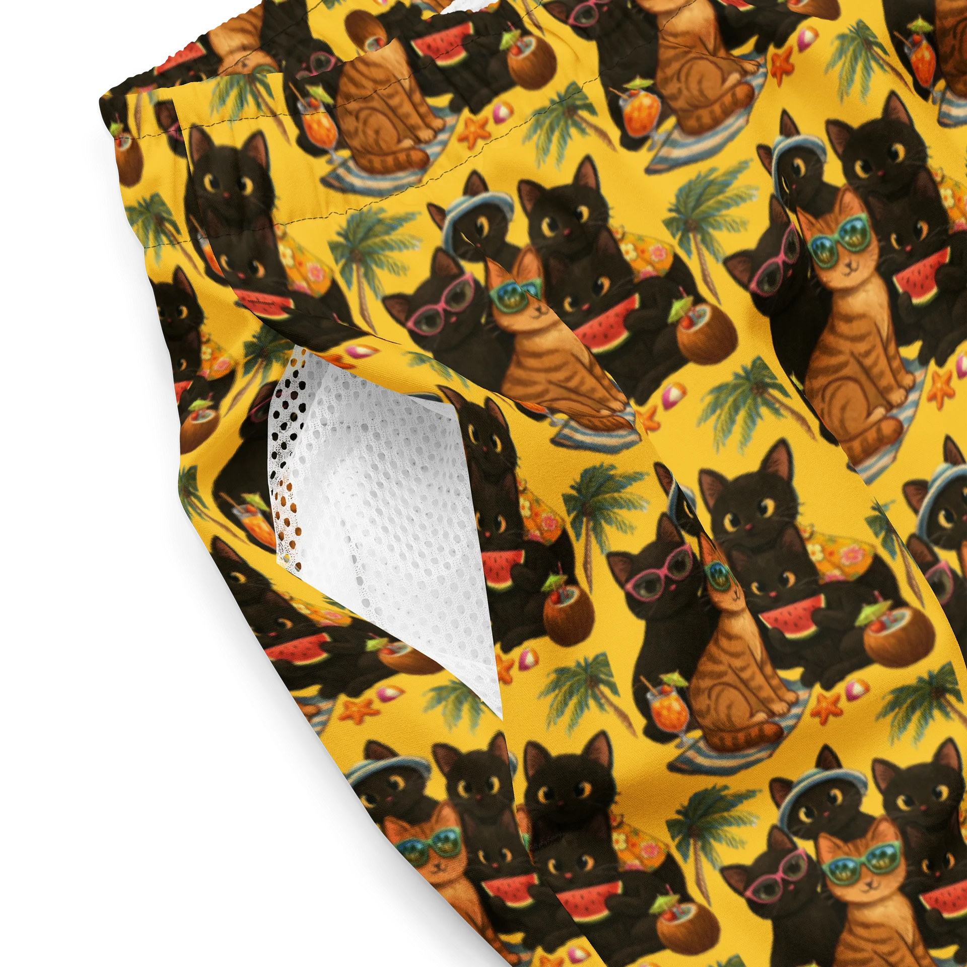 Cat brigade summer Swim Shorts product image (3)