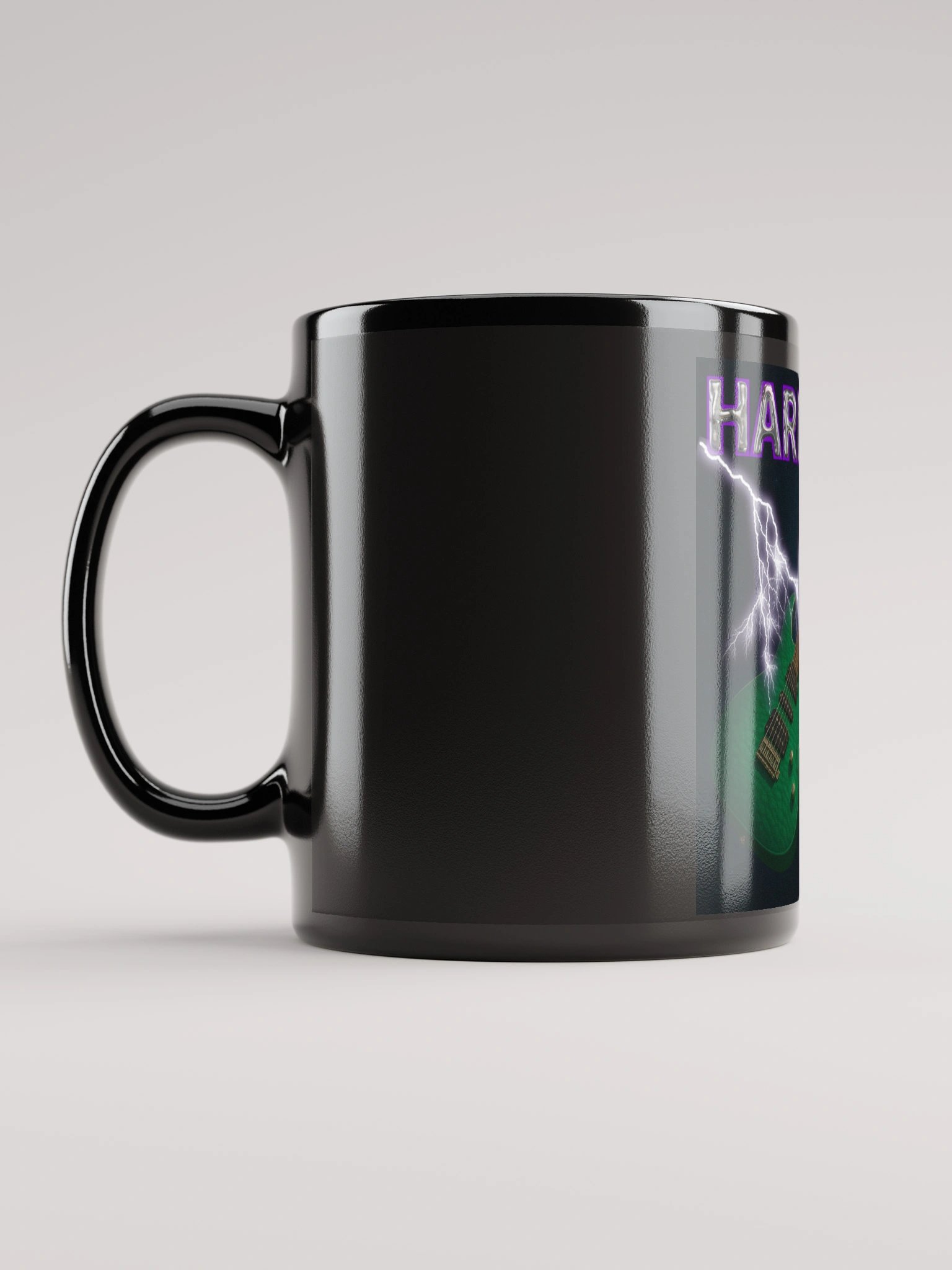 Black Harmonic Album Cover Mug - Show Your Support - Drinkware product image (6)