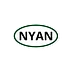 NYAN Oval Sticker