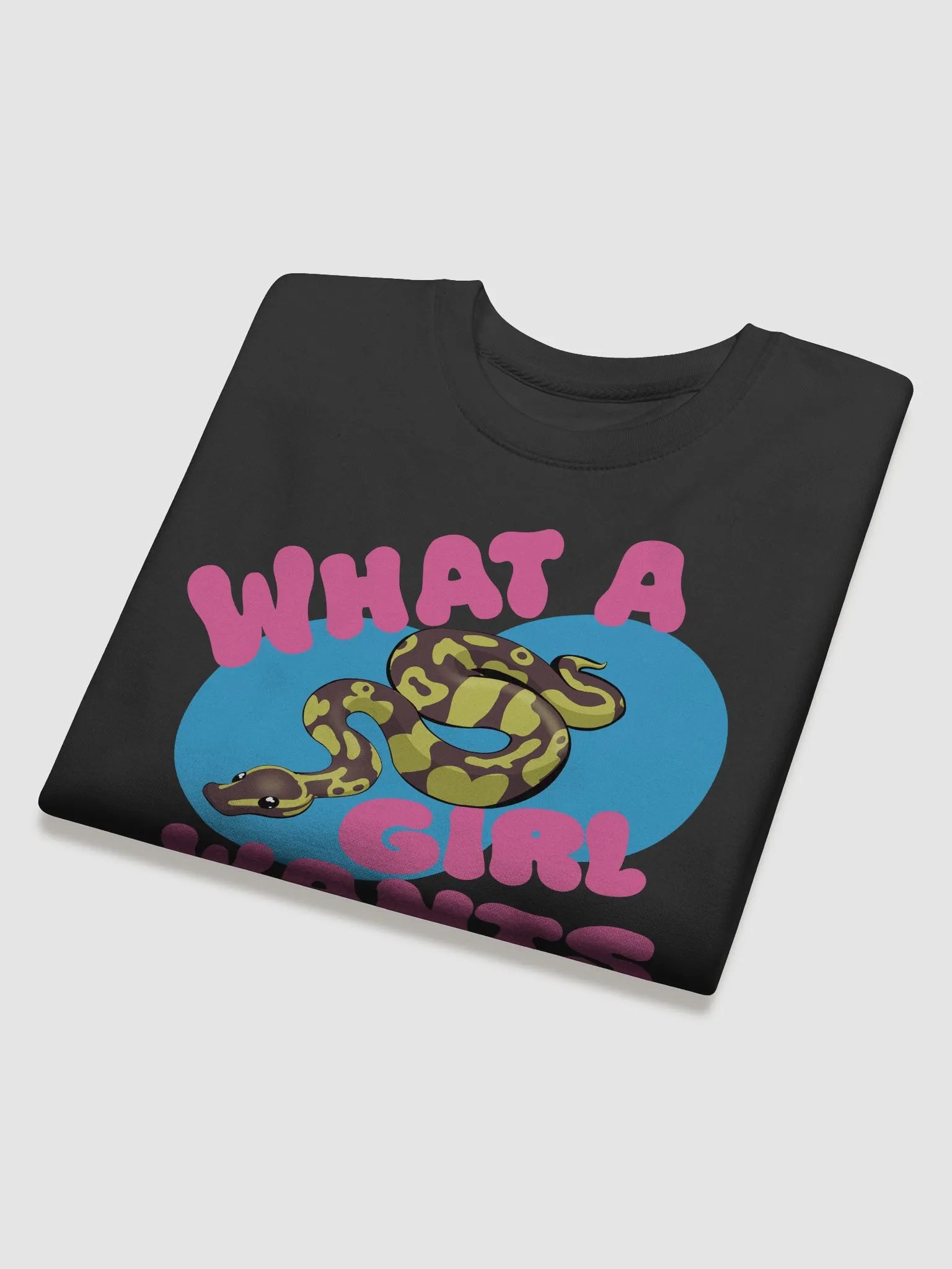 What a Girl Wants - Ball Python Crewneck Sweatshirt product image (4)