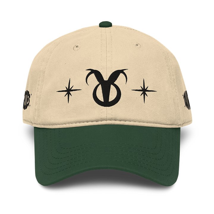 aries-taurus cusp dad hat (black) product image (5)
