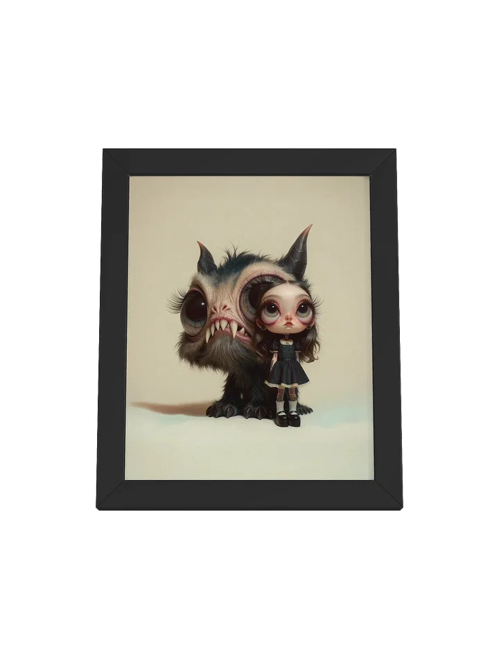 Not Through Me Framed Print product image (1)