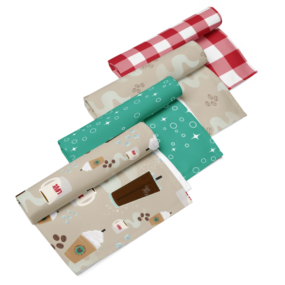 Caffeine Fiends Assoc Cloth Napkins product image (3)