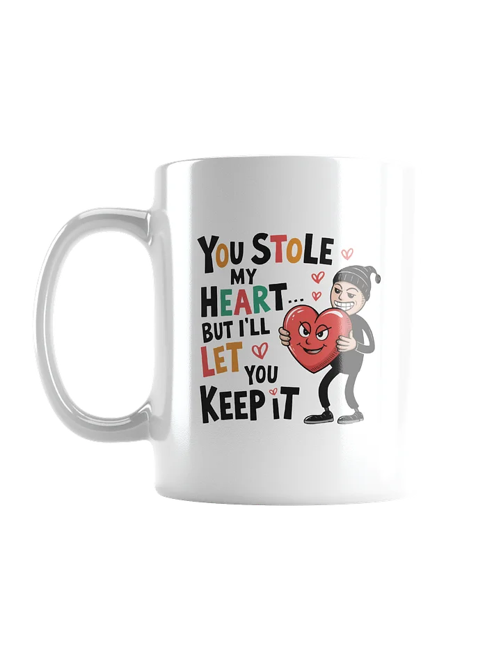 You Stole My Heart Valentine's Day Gift | Funny Love Mug | Cheeky Romance Gift product image (1)