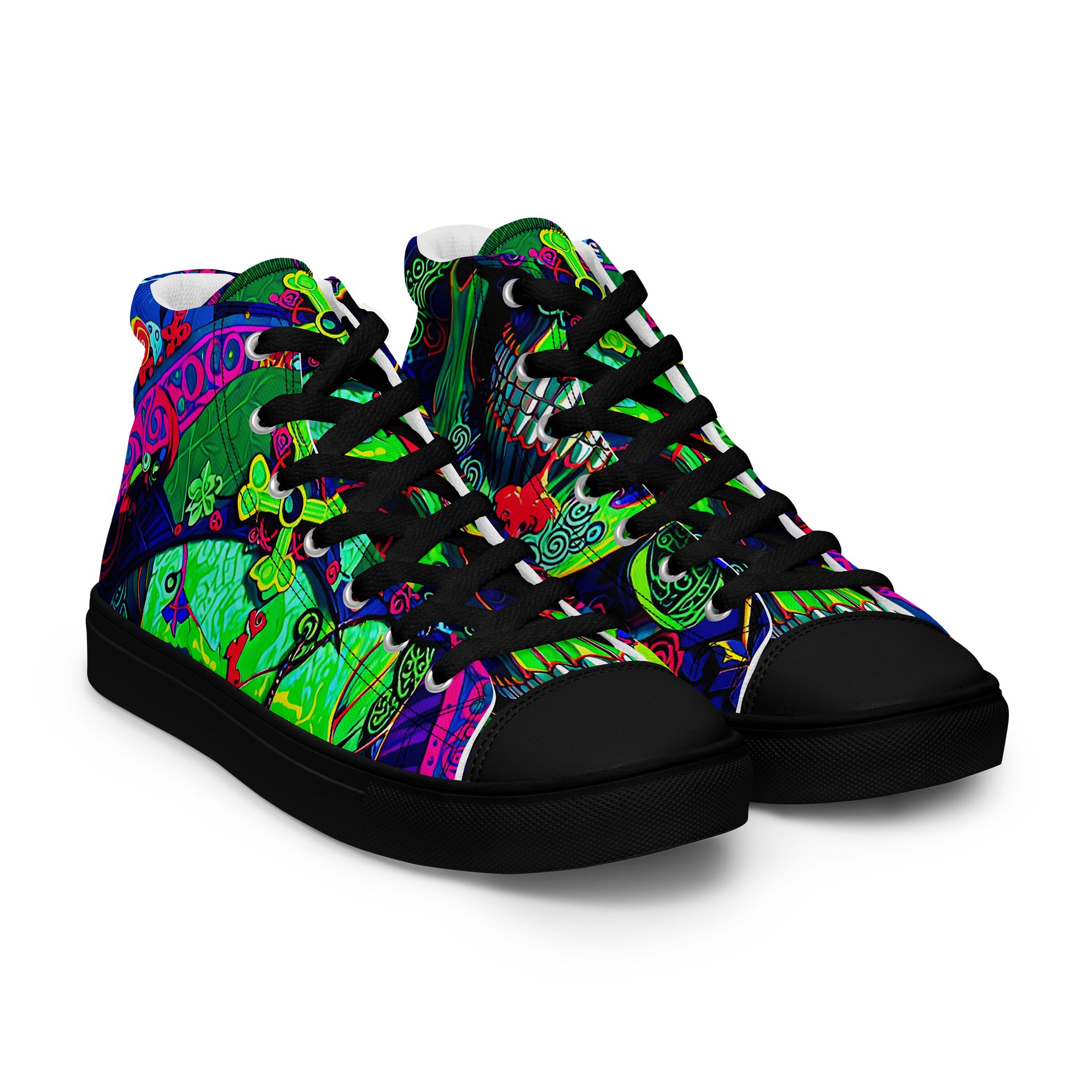 Neon Skully High-Tops product image (8)