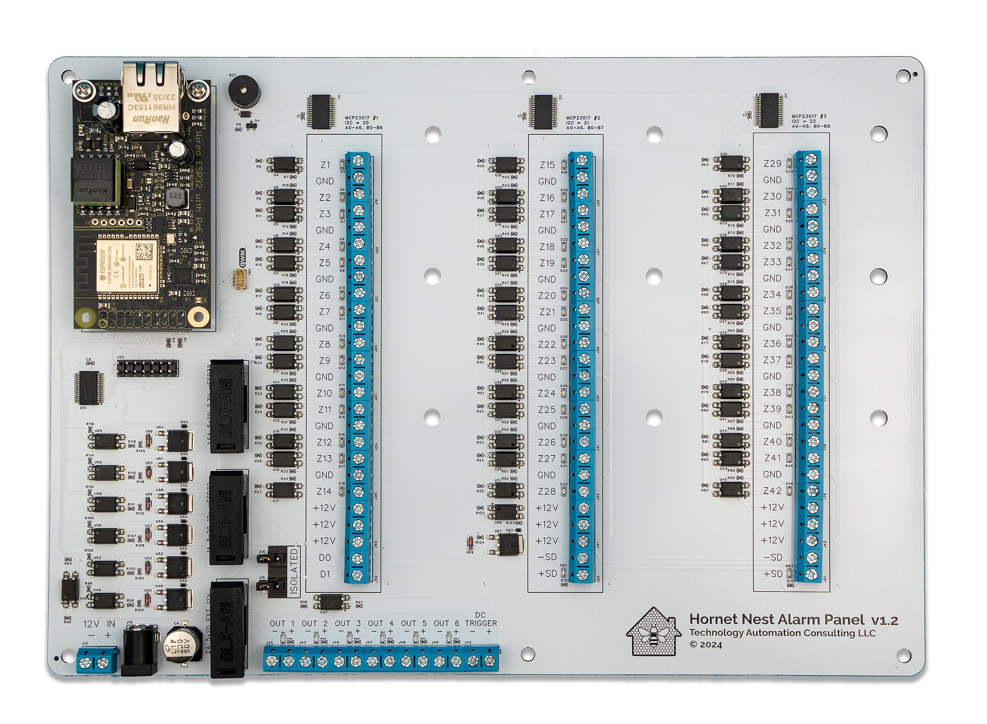 Hornet Nest 42 Zone Alarm Panel product image (1)