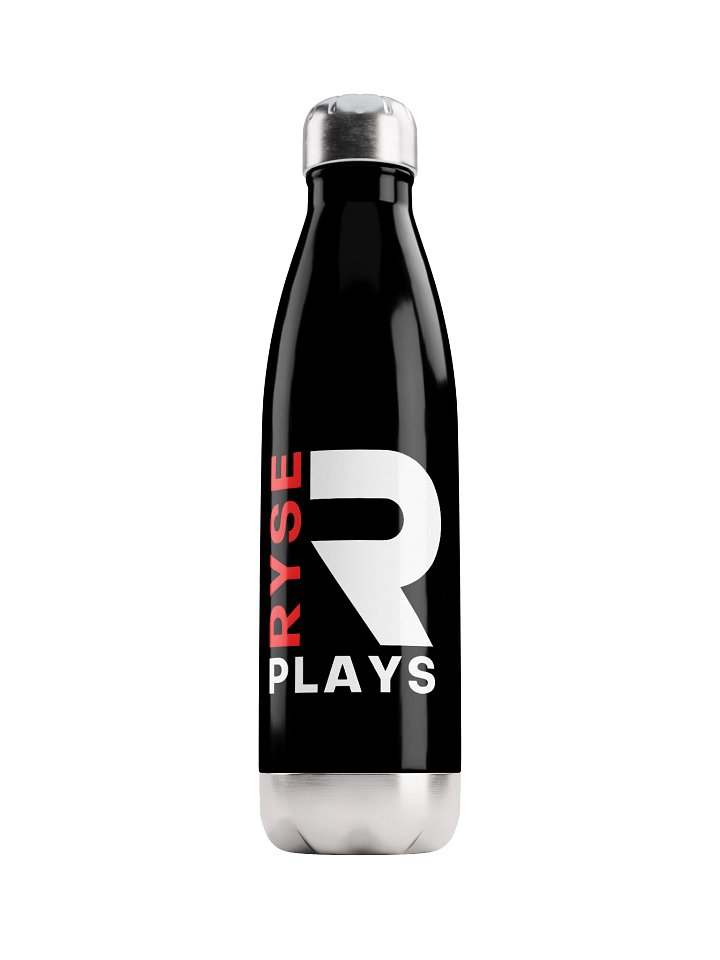 Ryse Plays Stainless Steel Vacuum Flask – Silver & Black Edition product image (1)