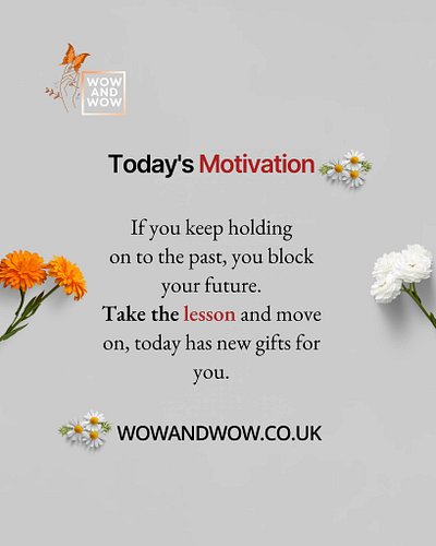 Retaining past experiences can hinder future progress. Learn from them and move forward; today presents new opportunities. #t...