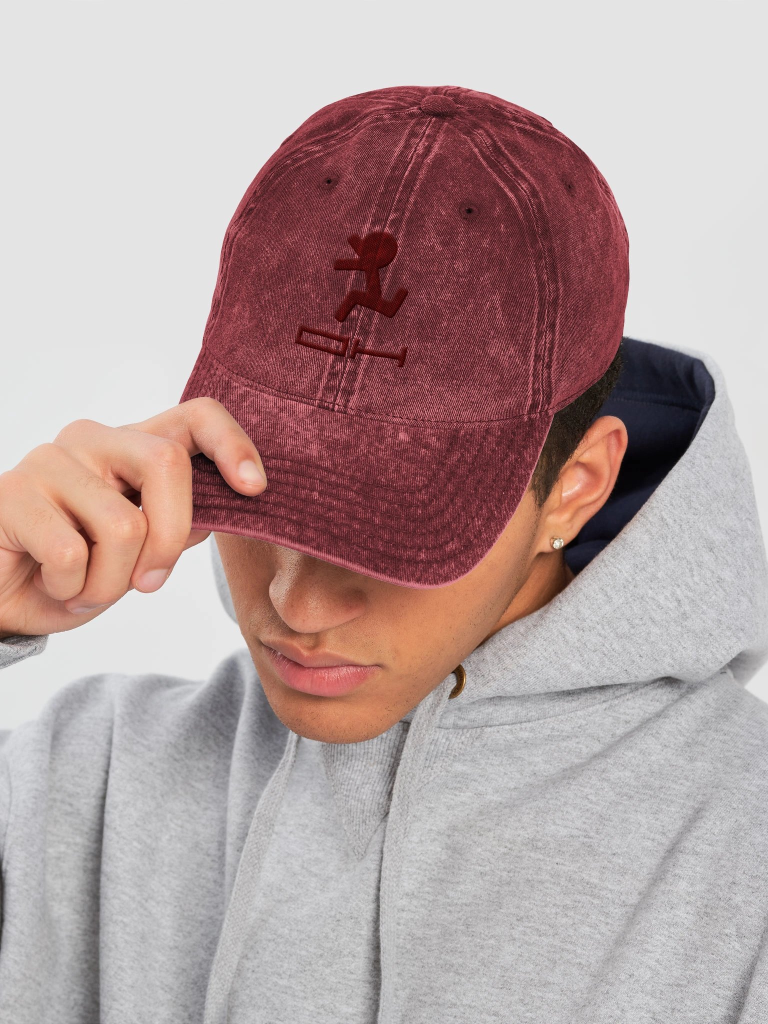 Embroidered Washed Cap // The Gift of Art product image (7)