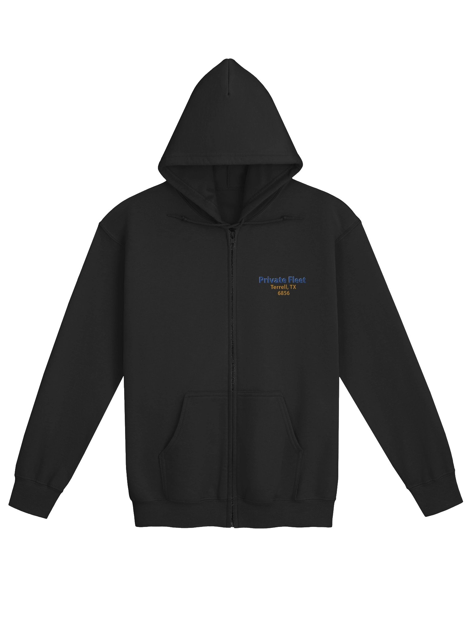 6856 Terrell Walmart Private Fleet zip-up product image (2)