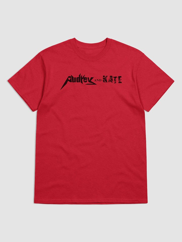 Audrey and Kate Official Black Logo T-shirt product image (1)