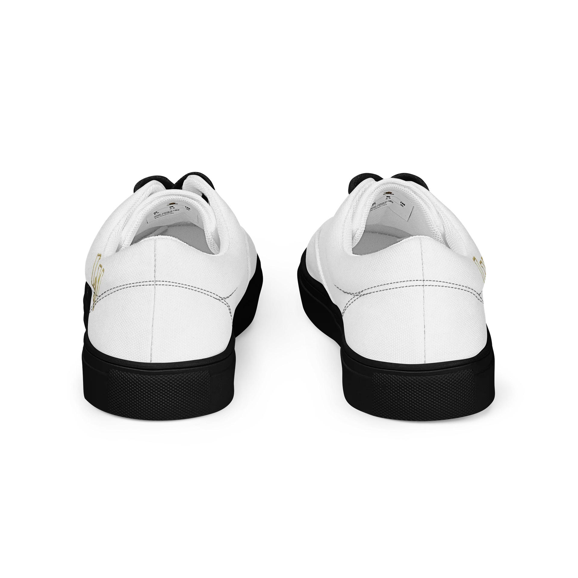LM Origin™ Relic White Sneakers | Unisex Canvas Shoes product image (8)