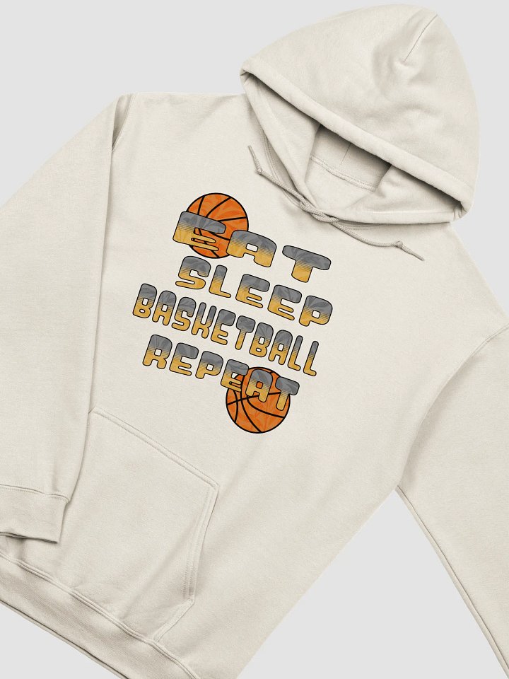 Eat Sleep Basketball Repeat Mania Hoodie product image (2)