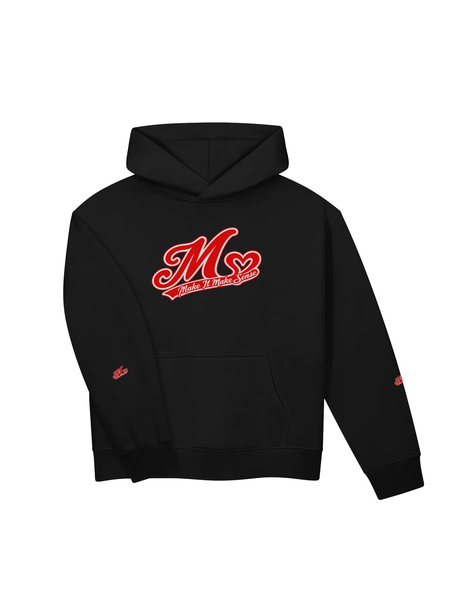 Make It Make Sense Women’s Heart Logo Hoodie product image (3)