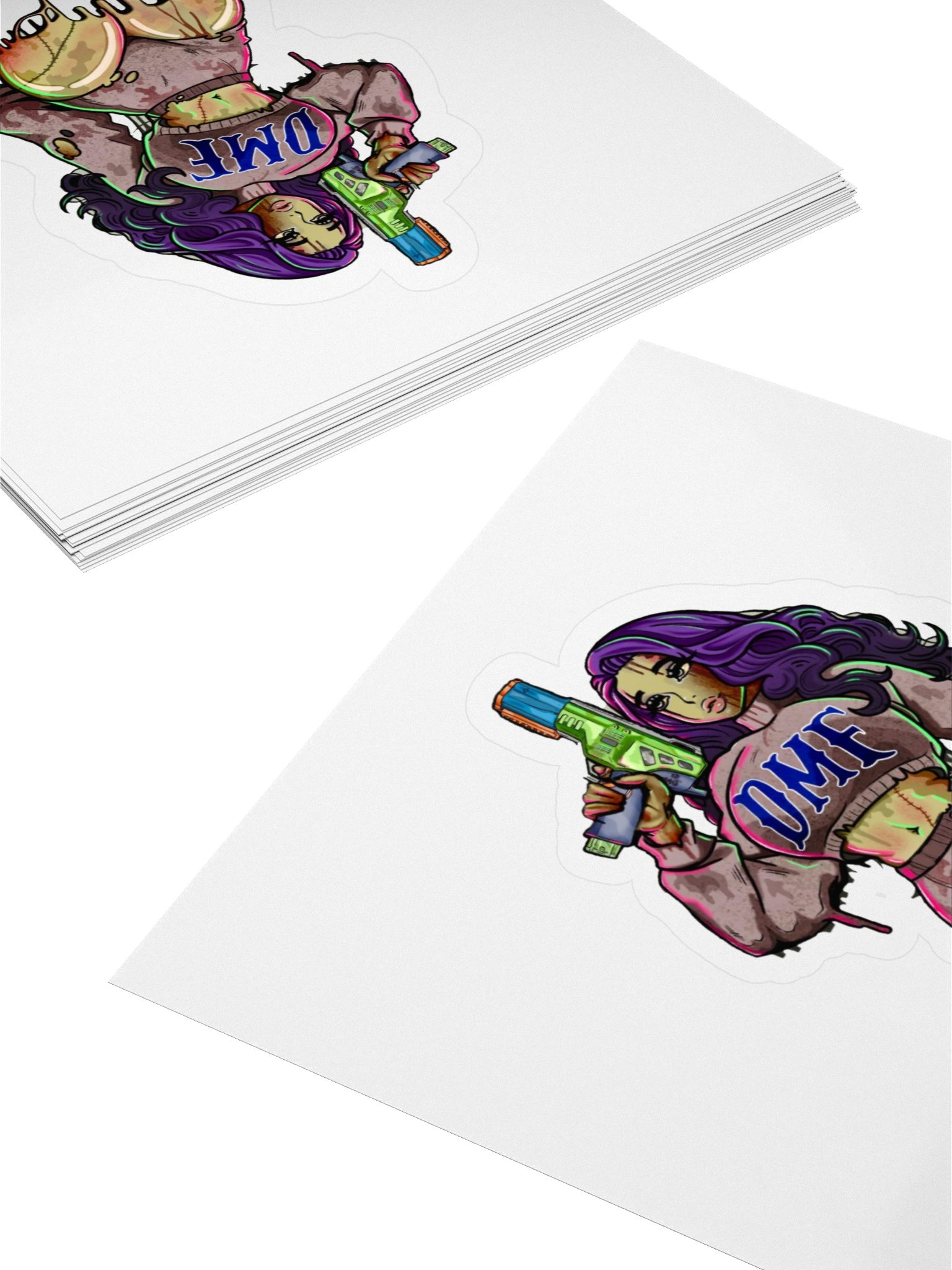 UNDEAD DELILAH STICKER product image (4)