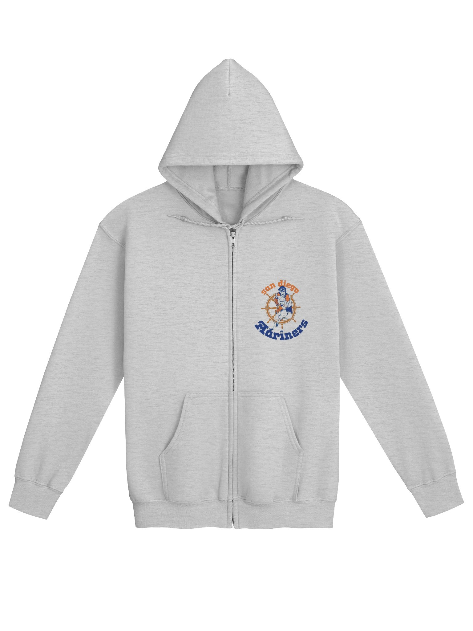 San Diego Mariners Vintage Logo Zip Hoodie product image (1)
