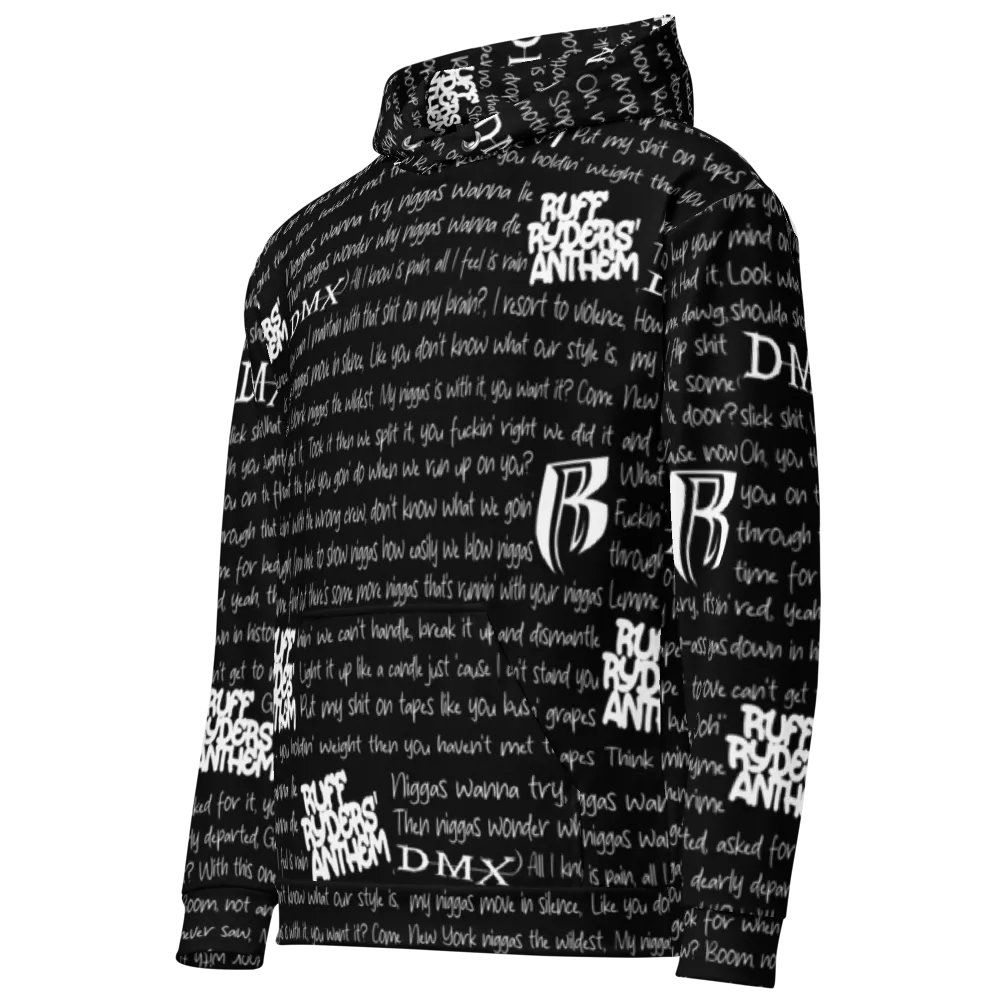 Ruff Ryders' Anthem - DMX - BLACK - Unisex Hoodie product image (1)