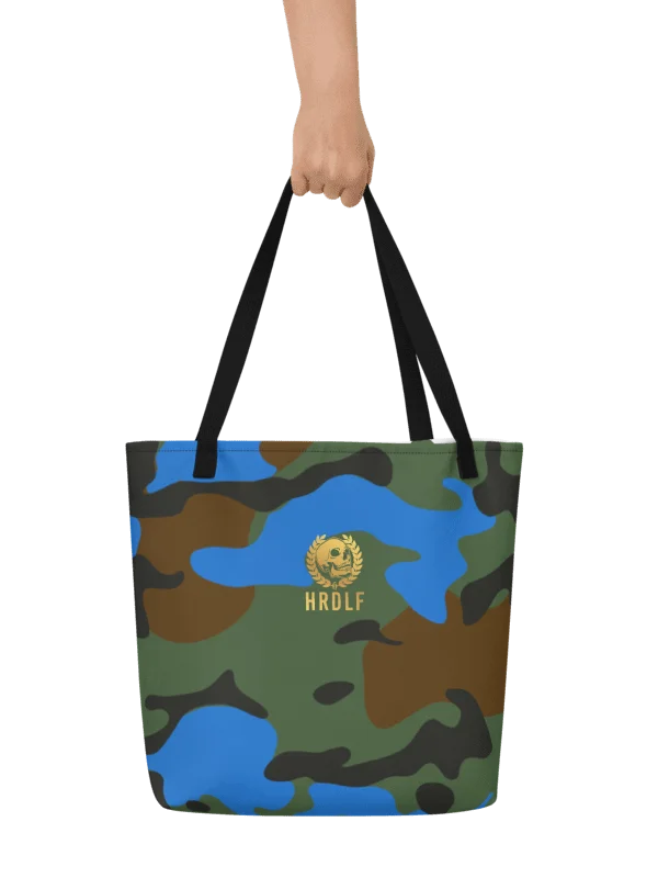 HRDLF Nordic Fjord Camo Tote Bag product image (3)