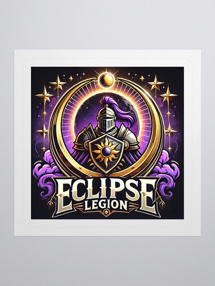Eclipse Legion – Knight Emblem Legacy Sticker product image (1)