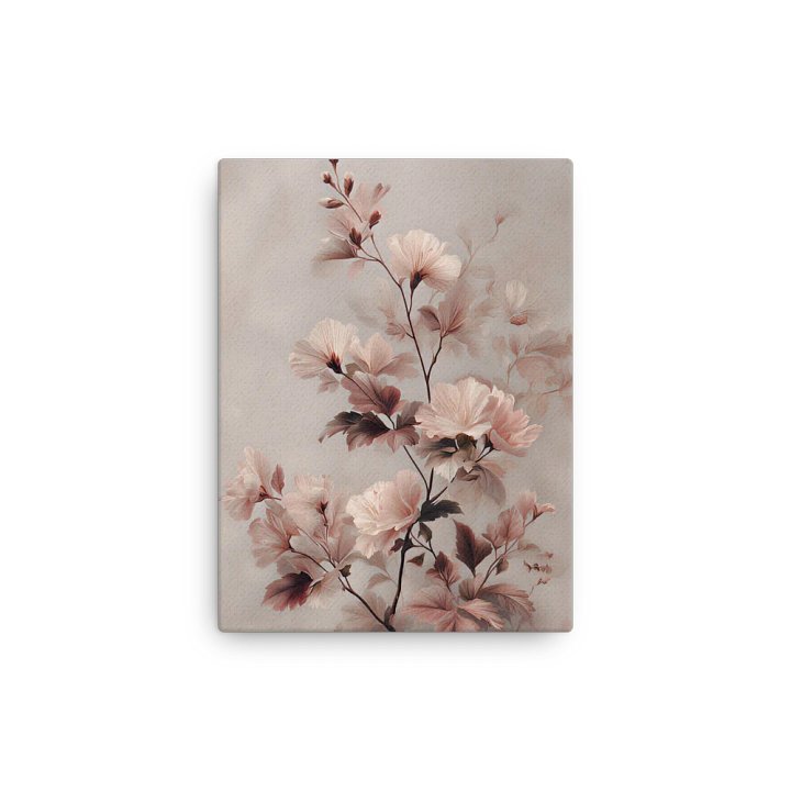 Blush Serenity – Abstract Botanical Wall Art in Soft Rose and Taupe product image (13)