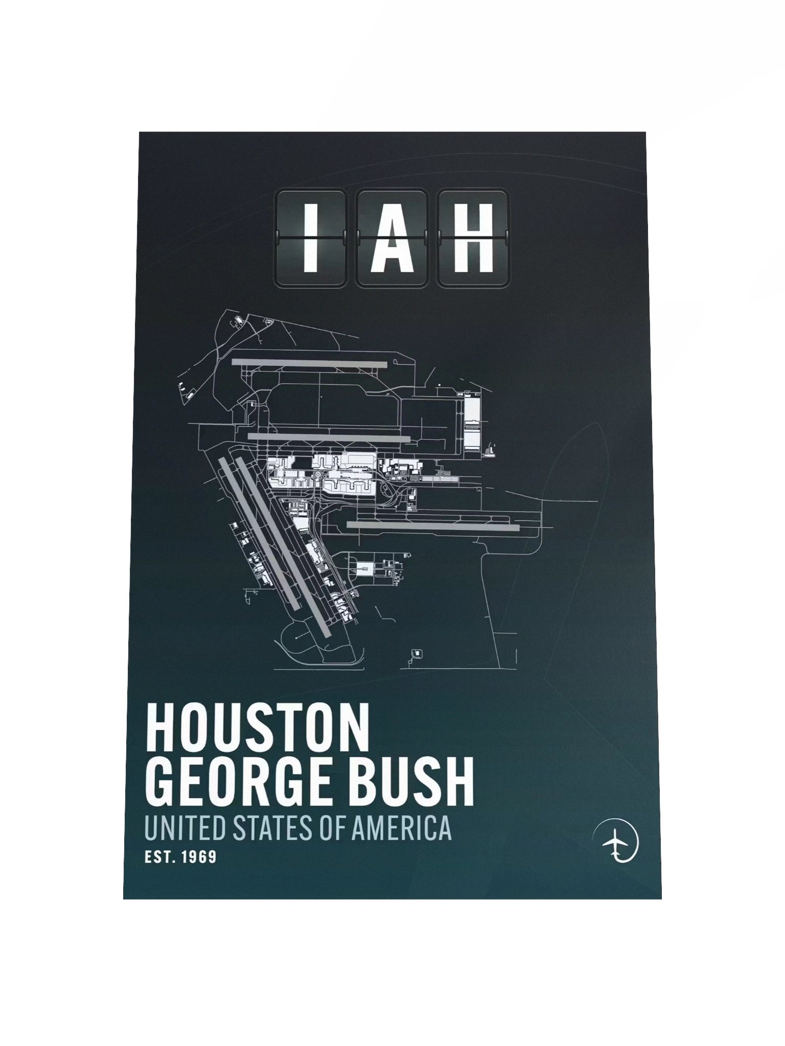 Houston IAH Poster product image (4)