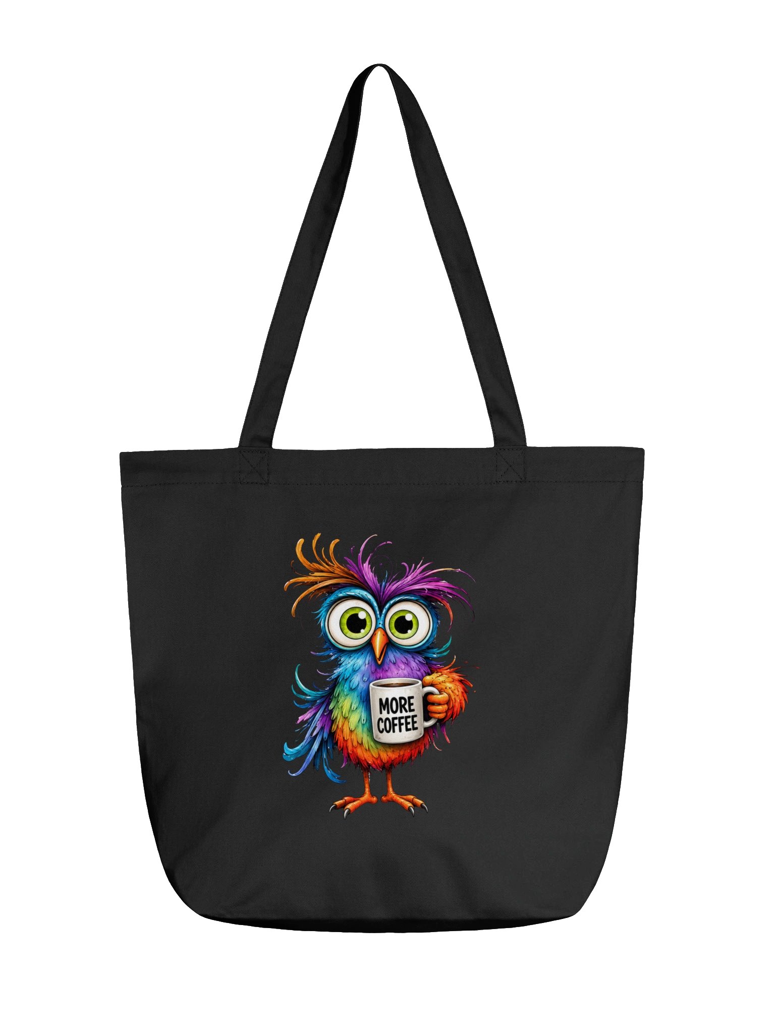 More Coffee Owl Tote Bag product image (2)