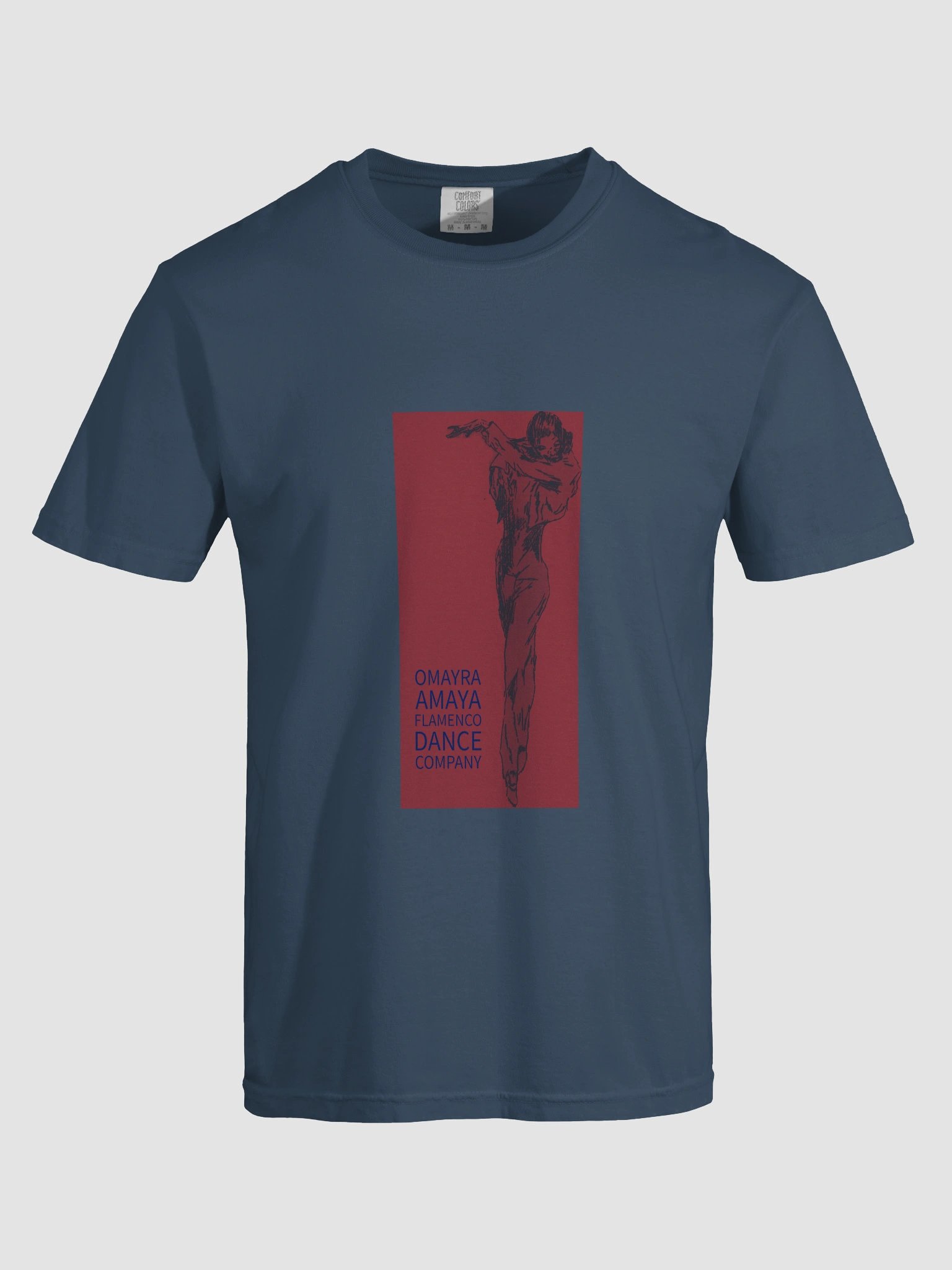 "Carmen" Men T-shirt Red / black product image (1)