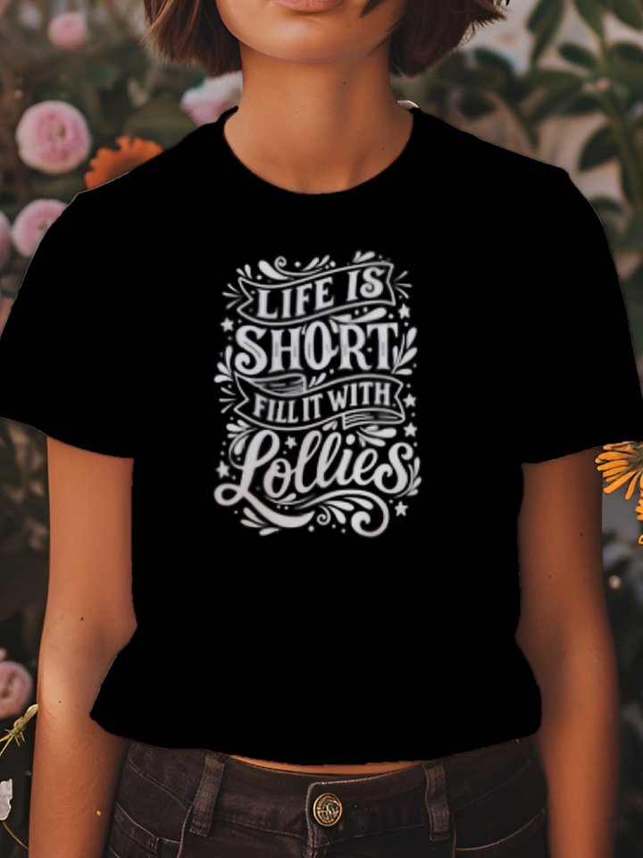 Lollies Lettering Graphic Tee product image (1)